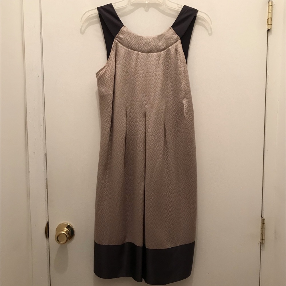 SALE 💙Ted Baker Silk Cocktail Dress silver - Picture 4 of 7